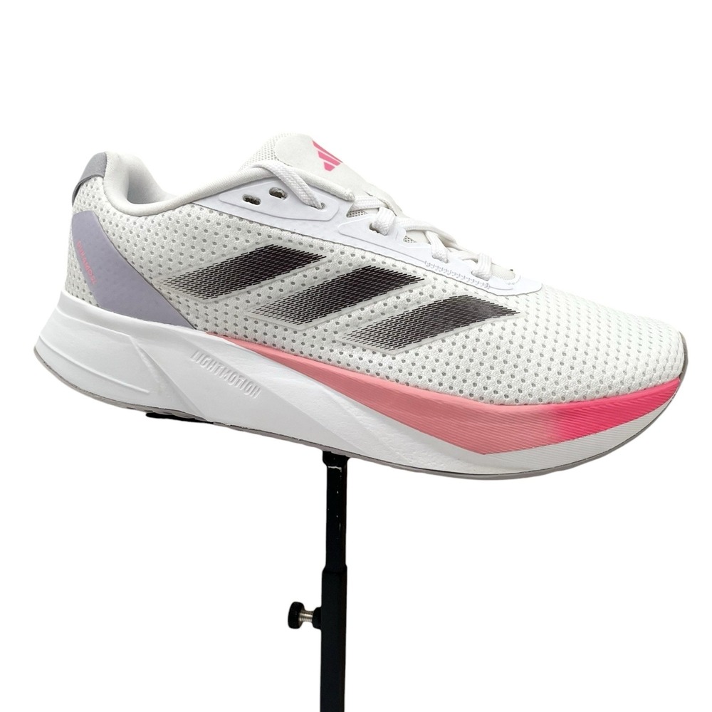 Adidas Duramo SL Women's Athletic Sneakers‎ Size 8 White/Aurora Met./Lucid Pink